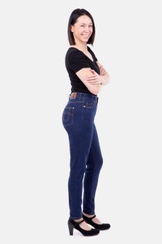 Schnittmuster Jeans Nr. 3 & 4 High Waist Damenjeans by pattydoo